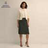 Brooks Brothers Women's Spring/Summer Vintage Polka Dot Midi Skirt