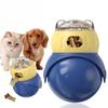 Cat Puzzle Toys Adjustable Treat Dispensing Food Dispenser Tough Enrichment Ball Pet Interactive Slow Feeder Exercise Chase Toys