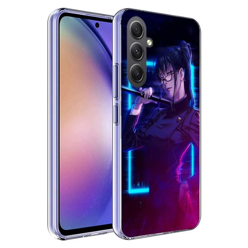 Maki Zenin Jujutsu Kaisen Phone Case for Samsung A17 A37 A57 A07 A16 A26 A36 A56 A06 A02S A12 A22 A32 A52S A04S A14 A24 A34 A54
