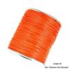 15m 1mm Korean Waxed Cord Faux Leather for DIY Bracelets & Necklaces