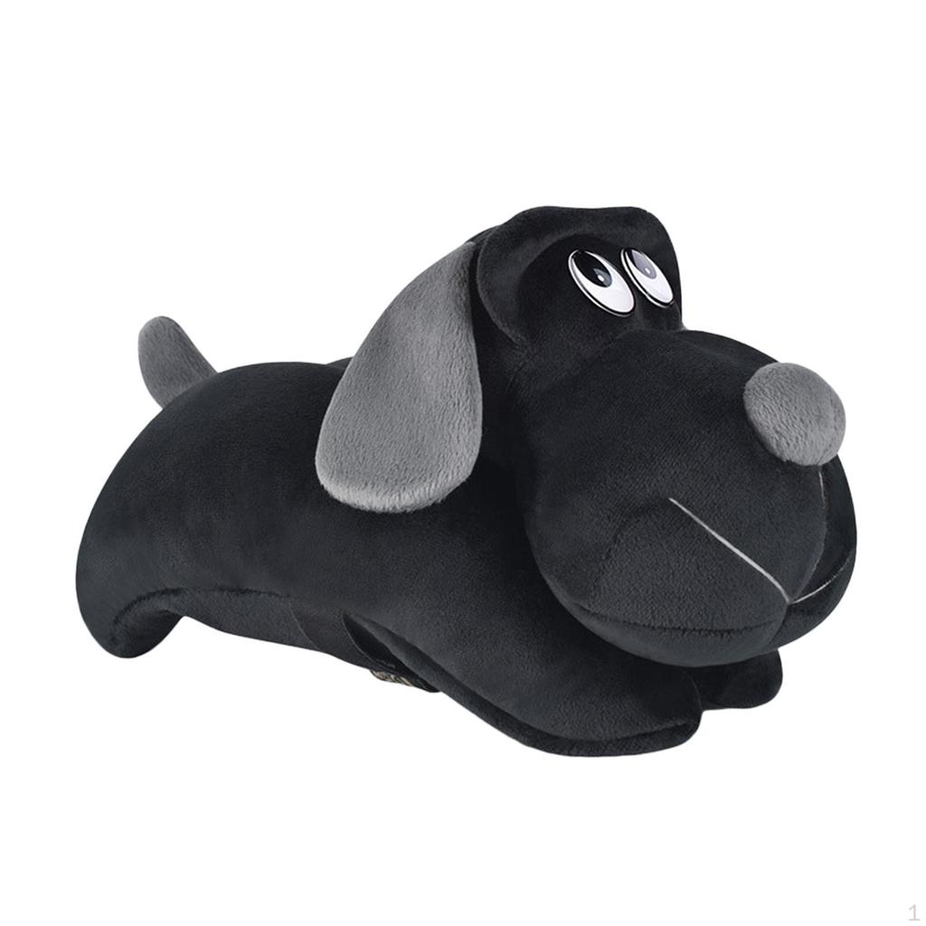 Desk Tissue Holder Box Dog Sculpture Toilet Paper for Car Office
