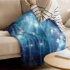 Throw Blanket Starry Sky Universe Blanket Soft Comfortable Plush Blankets Warm Sofa Bed Sheets
