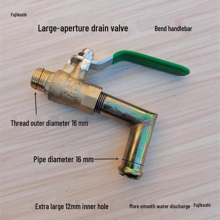 16mm Drain Cock for Single-Cylinder Diesel Engine or Tractor