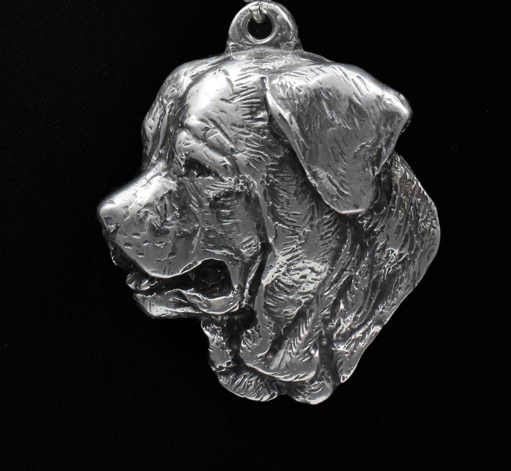 Tosa Inu, Tosa-Ken, Japanese Mastiff - Necklace with dog, silver-plated pendant for dog fan, unique jewelry by Art-Dog brand