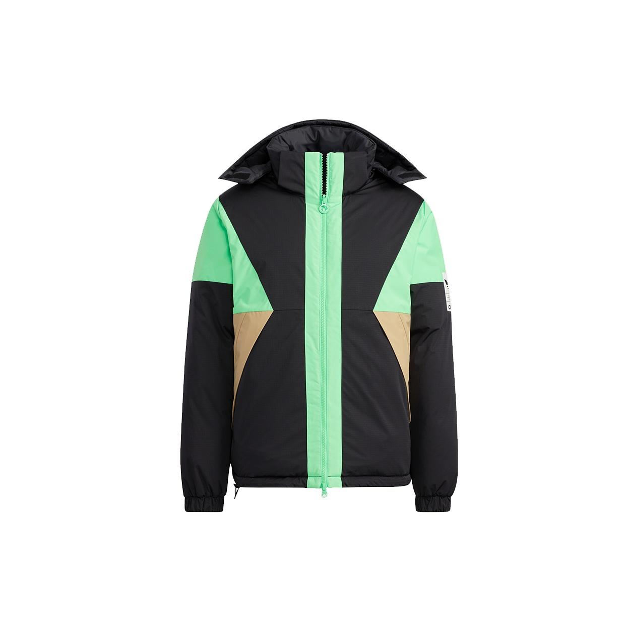 adidas originals Revers Down Jkt Reversible Sports hooded down Jacket Black Men s H66015 XS