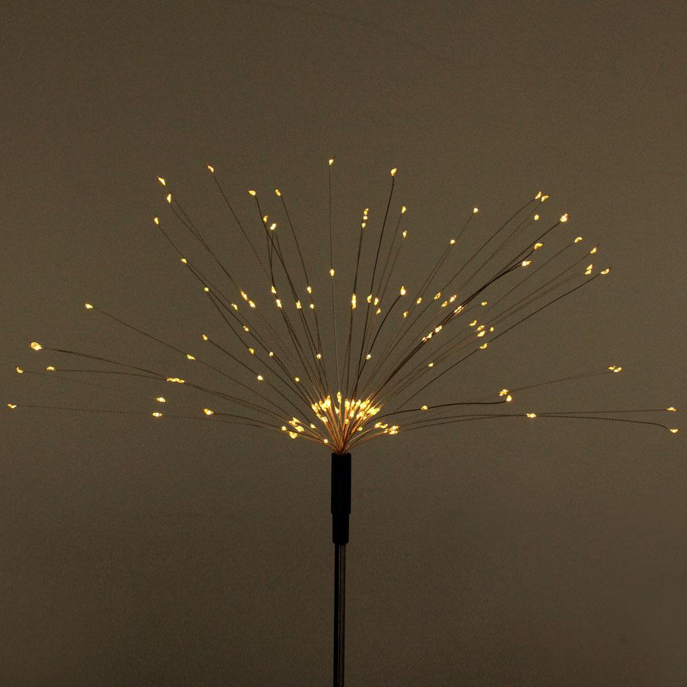 1pcs LED Solar Firework Lights Waterproof DIY Flash String Light 90 /150leds For Ourdoor Garden Landscape Holiday Christmas Lights