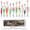 FTK 20pcs Fishing Barguzinsky Fir Bobber Float 1g 1.5g 2g 3g 4g  Length 12-17CM for Carp Fishing Tackle