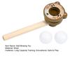 huaqianguhh Kids Floating Ball Blow Toy, Suspension Blowing Wooden Pipe for Lung Capacity Training, Educational Toy Boys Girls