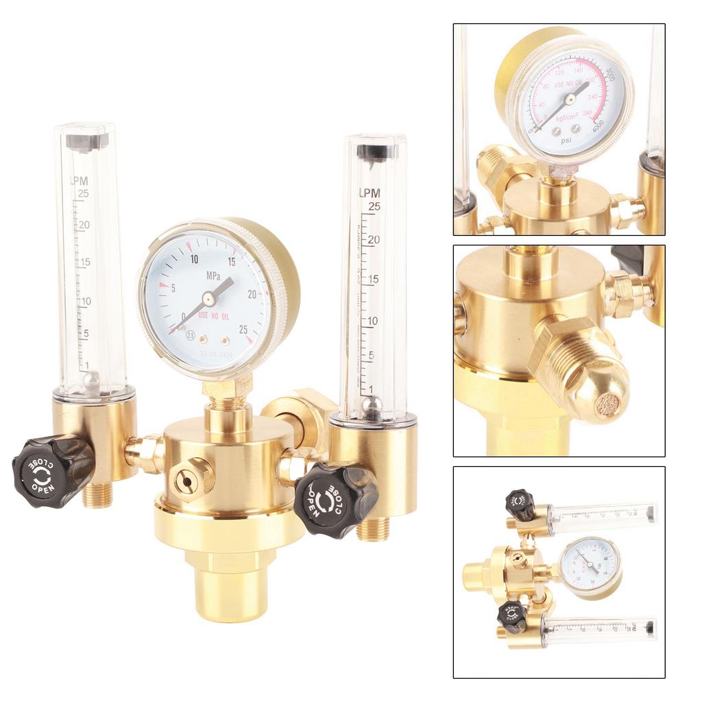 WX‑562 Gas Pressure Reducer Argon Regulator G5 8 WX‑562‑5 8 for Welding Cutting