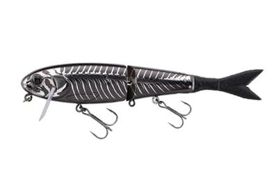 Jackal Bass Lure Blast Bone Bone Jr.SF Black/Chrome