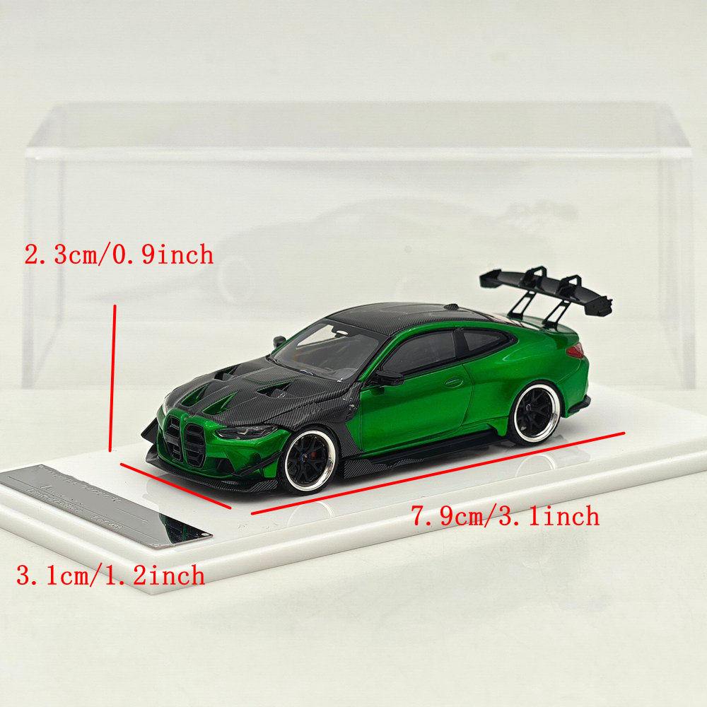 SW 1/64 for M4 G82 Full Widebody Kit Sports Diecast Model Car Miniature Limited Edition Collection Toy Vehicle Models