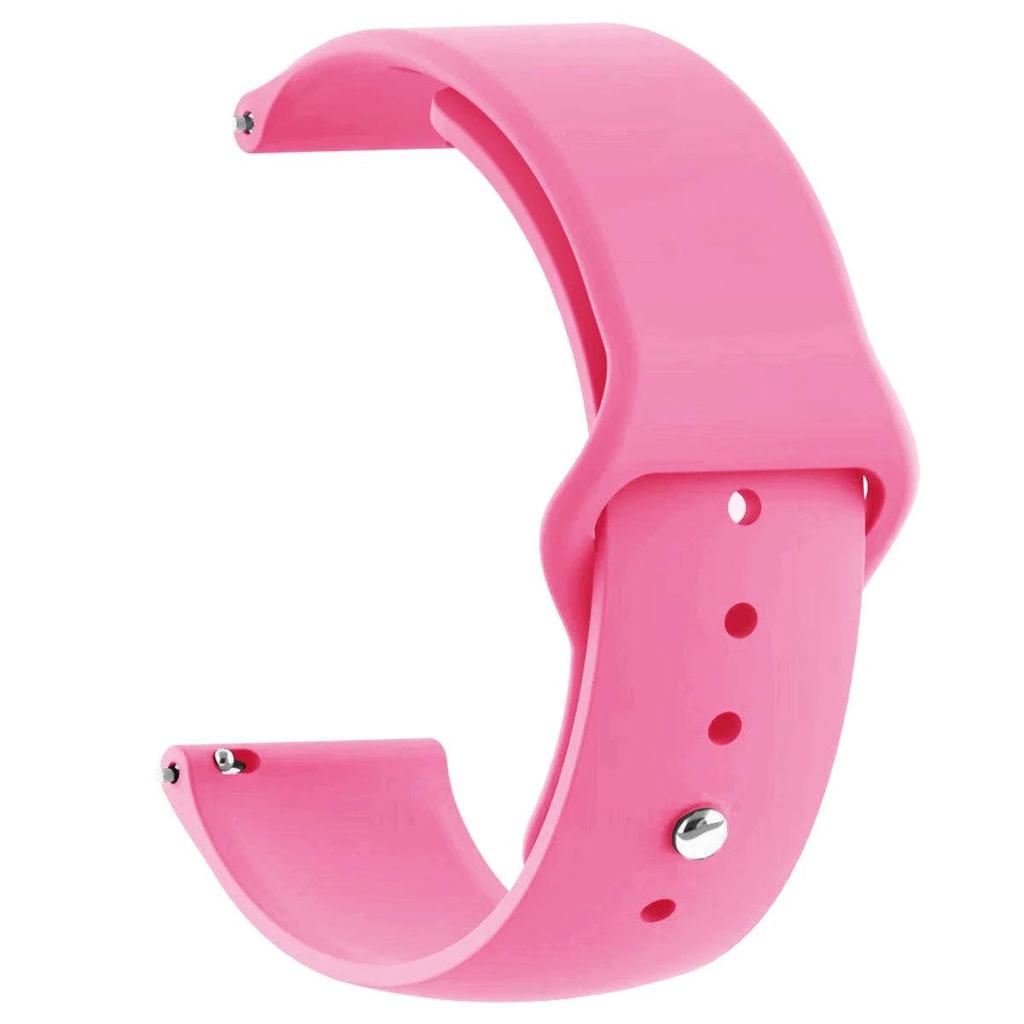 Universal Silicone Sport Watch Strap for 18/20/22mm Samsung Galaxy & Huawei
