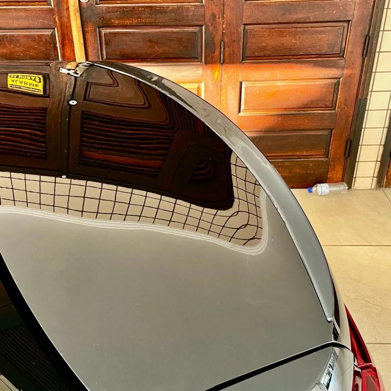 For Nissan versa BYD King Kia Forte K3 Chevrolet Aveo VW Virtus Mazda2 Mazda3 Car Rear Roof Trunk Spoiler Wing Boot Lip