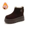Thick-soled snow boots women's winter new leisure sports fashion short boots versatile short thermal women's boots
