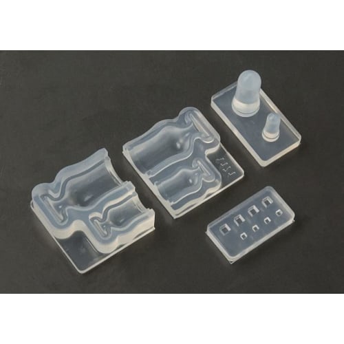 Kamejima Shoten Clay Jewelry Mold, Soda Glass & Ice, 3D Mini Hobby Tool, 1171