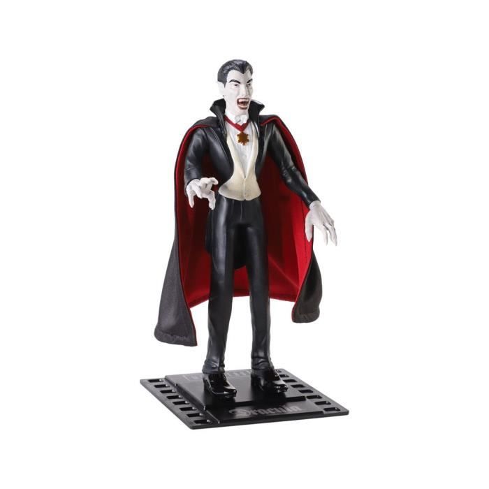 Figurine - NOBLE COLLECTION - Dracula - Flexible Bendyfigs - 19 cm - Noir