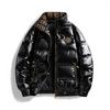 Winter European Board New Down Jacket Men's Fashion Casual Stand-up Collar Down Jacket