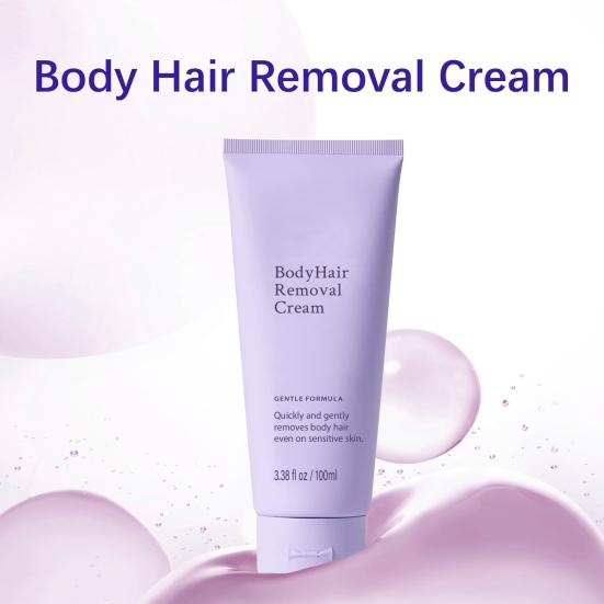 1/2/3 Pezzi 100ML Crema Depilatoria Delicata Senza Dolore Azione Rapida Idratante Per Tutto il Corpo Braccia Gambe Ascelle Peli Facciali Depilatorio