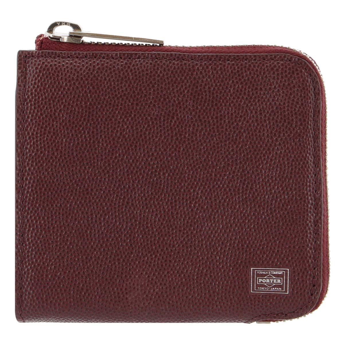 

Wallet Coin Purse Zipper Porter Able Bordeaux [Porter] L-shaped Men s [22]
