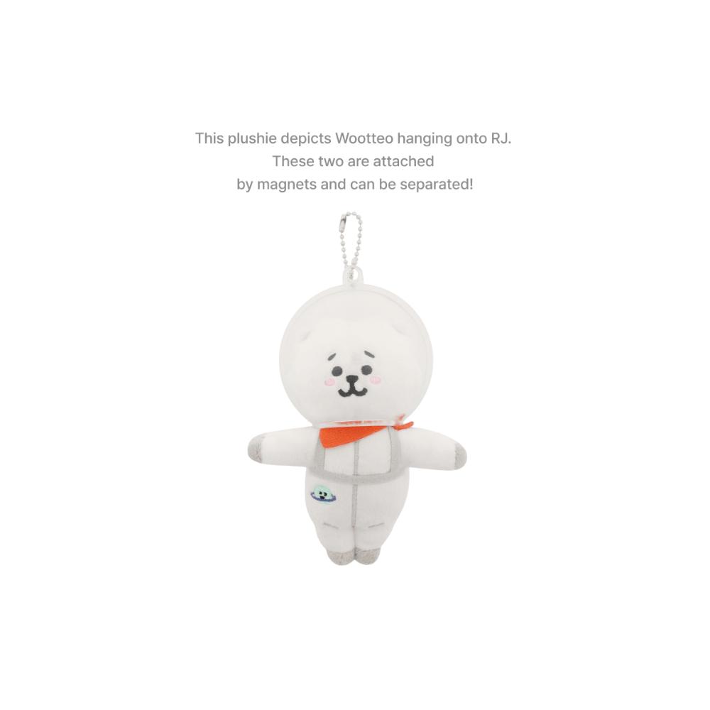 BTS ジン bt21 RJ Wootteo ぬいぐるみ マスコット キーリング | APPS