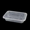 Thickened Transparent Rectangular Food Containers with Lids