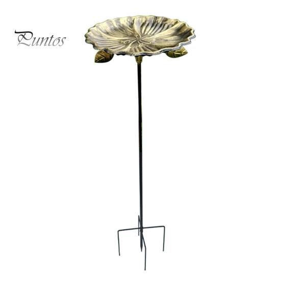 

Металлическая кормушка для птиц, садовая кормушка для птиц с металлическим колышком в форме цветка, кормушка для колибри, кормушка для газона, двора, патио 1pc