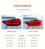 LED Taillight Assembly for 12-14 Volkswagen New Lavida - Daytime Running & Brake Light Upgrade