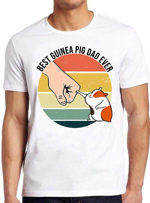 Best Guinea Pig Dad Ever Fathers Day Meme Cult Movie Cool Gift Tee T Shirt M761 S