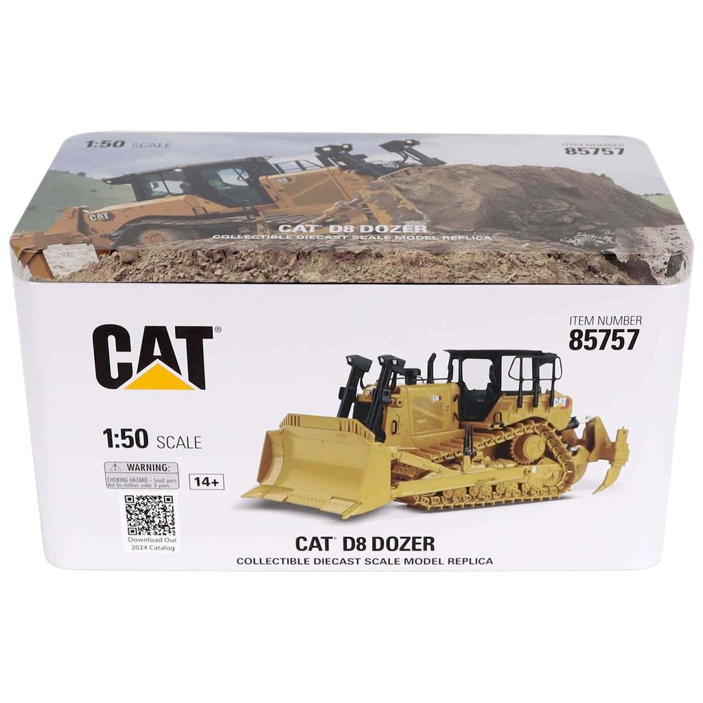 Diecast Master Highline Series Caterpillar CAT D8 Bulldozer Standard Specification 1/50