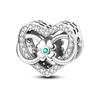 925 Silver Charms Glow-in-the-dark Bulb Firefly Pendant Dangle Charm Fit Fashion Style Bracelet Pendent Women Jewelry