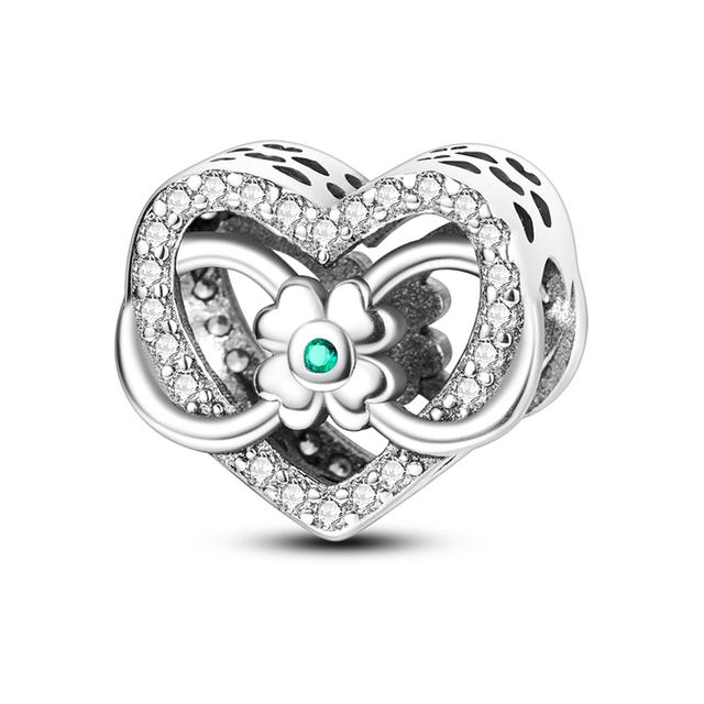 925 Silver Charms Glow-in-the-dark Bulb Firefly Pendant Dangle Charm Fit Fashion Style Bracelet Pendent Women Jewelry