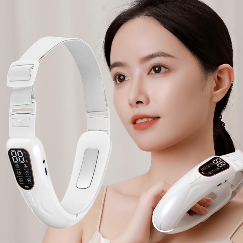 Electric Facials Lifting Device Facials Slimming Vibrations Massager Double Chin Reducer V Shape Face Lift Belt Machine