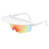 Men'S And Women'S Colorful Hats, Sunglasses, Personalized Brim Sunglasses, Large Frame Cycling Glasses
