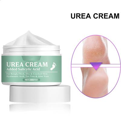 Harnstoffcreme 40 Prozent, Fersenbalsam, Harnstoff-Handcreme und Fußcreme zur Befeuchtung und Behandlung trockener, rissiger Fersen, zur Vermeidung von Erfrierungen, 30 g