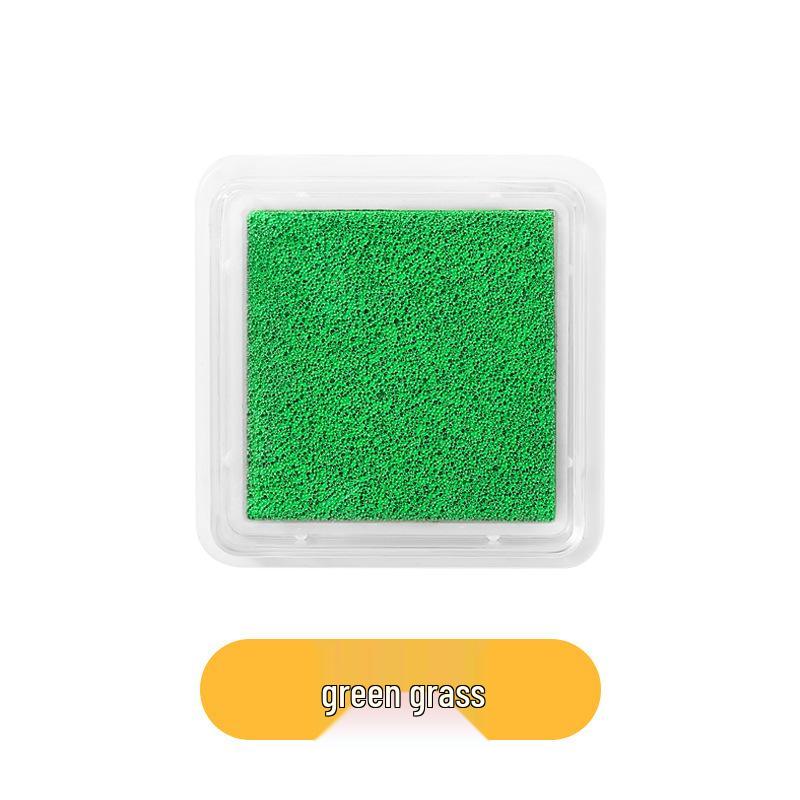 24-Color Children's Finger Painting Ink Pad - 3x3 Palm Print & Stamp Pad for Kindergarten