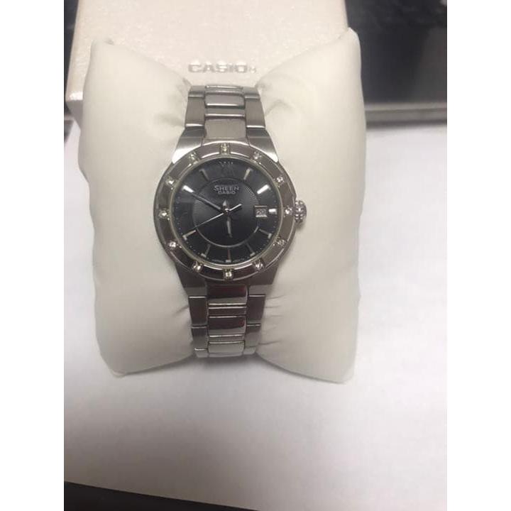 Used Price reduction CASIO SHEEN women's analog watch