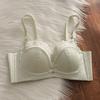 Underwear Women's Small Breasts Gather and Show Large Breasts, Anti-sagging Adjustment Type, No Steel Ring, Sexy Lace Bra Summer