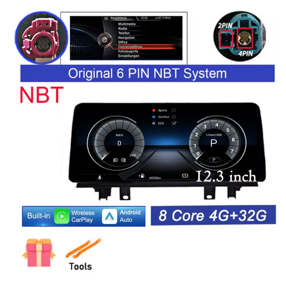 

IPS Новый Android 14 Для BMW X1 F48 X2 F49 (2016- 2017) Автомагнитола GPS Навигация Мультимедиа Видео NBT и Система EVO 2018-2020