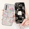 For Tecno Camon 17 Pro 17P Phone Case Camon17 Camon17P 17Pro CG8 CG7 CG6 Elegant Floral Pattern Soft Silicone Shockproof Cases