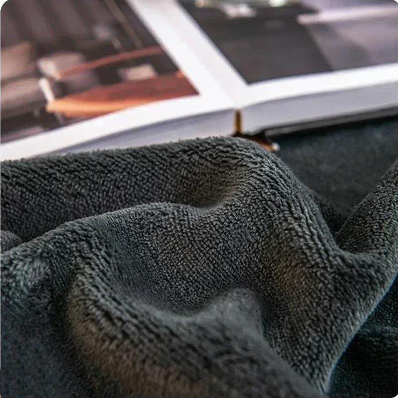 Weiche warme Plüsch Spannbettlaken elastische Matratzenauflage flauschiges Korallenfleece Bettwäsche Winter Paar Luxus Doppelbett Bettwäsche