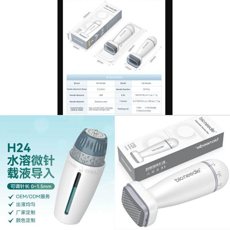 Body Care Micro Needle Stamp With Adjustable Design For Hair Growth And Facial Beauty