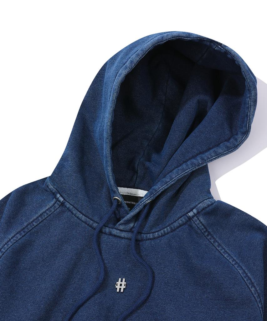 Sunday Women'S Denim Sweat Hoodie