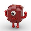 Building Blocks One Eye Toy Lore Movie Construction DIY Creative Cartoon Bricks Model Toys Birthday Gift Toy  Action Figure