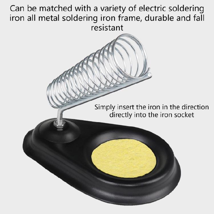 Heat Resistant Soldering Iron Rest with Stable Support for Various Sizes