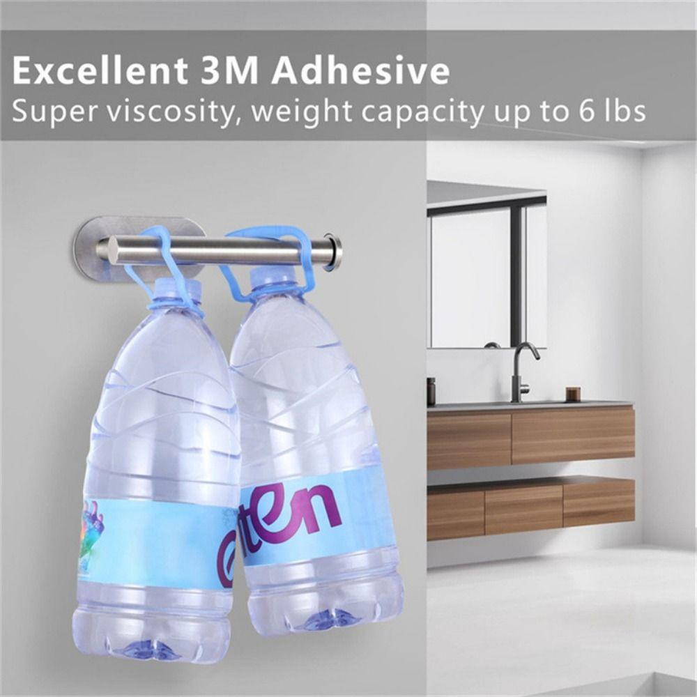 Self Adhesive Toilet Roll Paper Holder Stainless Steel Kitchen Napkin Holder Bedroom