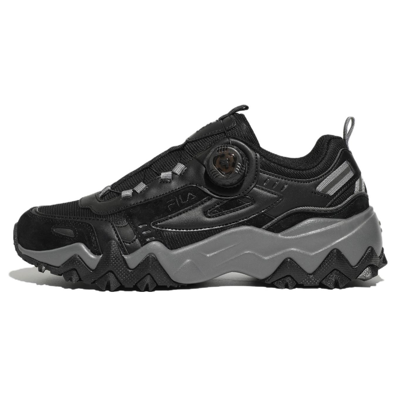 

FILA Oakmont Tr Dial V2 Sports Low top Casual Shoes Unisex Black Gray Korean Style 1JM02613F_001 280