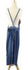 Friendshill Long Apron Fluid Line Blue