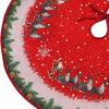 Christmas Tree Skirt 90 Cm Decoration Xmas Decor,Tree Base Mat,Xmas Mat for Indoor