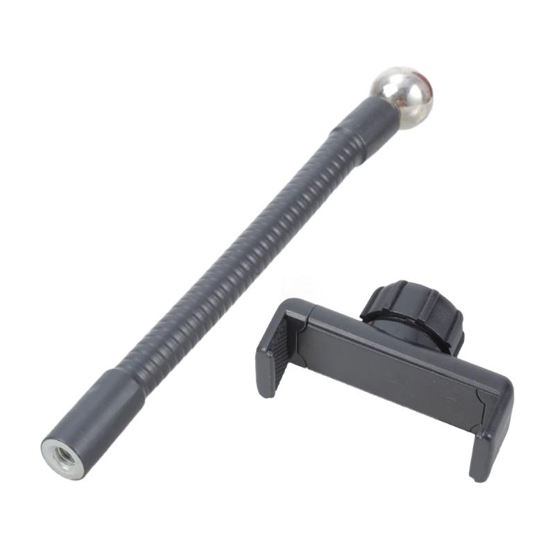 Universal Ball Head Mobile Phone Holder Support With Plastic Metal Design for 60mm-90mm Wide Devices Camera Photography