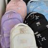 High-value schoolbag female niche design college student high school student backpack Japanese versatile large-capacity girl schoolbag